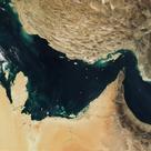 Divergent tectonic boundary in the Persian Gulf