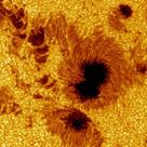 Spots on Sun's surface