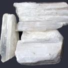 Fibrous gypsum